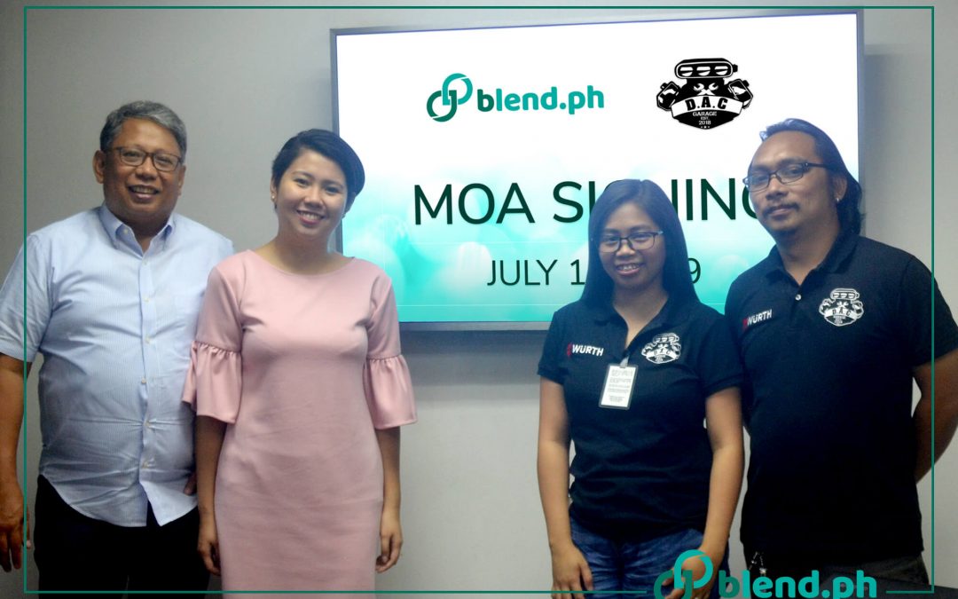 Blend speeds up partnership with DAC GARAGE to provide top-notch automobile services