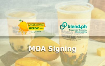 Blend.Ph Signs Franchising Deal with Mango Float Supreme, More Opportunities to The Filipino Entrepreneur