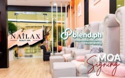 Nailax Beauty Salon Seals Partnership Agreement With Blend.ph to Grow Hair & Beauty Business