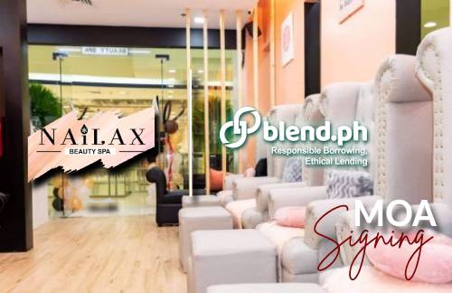 Nailax Beauty Salon Seals Partnership Agreement With Blend.ph to Grow Hair & Beauty Business