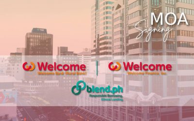 Welcome Bank Seals Partnership Deal With BlendPH, It’s ‘All Systems Go’ to Serve Many Pinoys