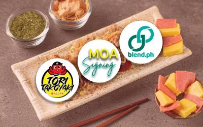 BlendPH Seals Agreement With New Franchise Partner, Tori Takoyaki Takes Asian street food to the next level.
