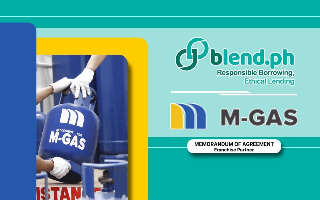 Gas LPG partner M-GAS and BlendPH agree to offer more franchise loans to Filipinos
